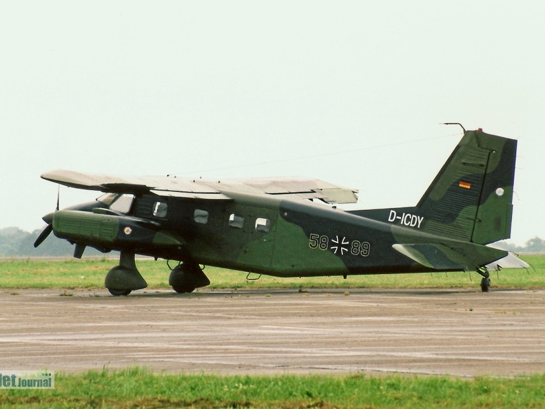 D-ICDY, Dornier Do-28 (1778 odwiedzin) 58+89 Bundeswehr, Stendal/Borstel 2002, (C) Jan Koennig D-ICDY, Dornier Do-28