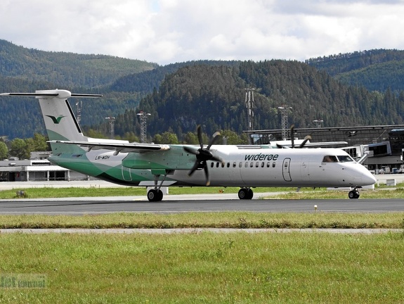 LN-WDH DHC-8 402 Widerøe (2896 Besuche) LN-WDH DHC-8 402 Widerøe