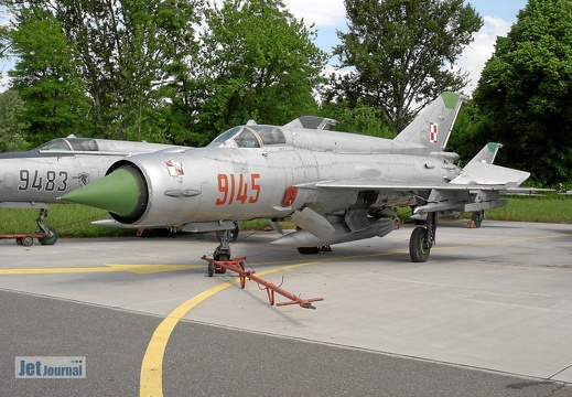 9145 MiG-21bis Malbork (891 visingar) 9145 MiG-21bis Malbork