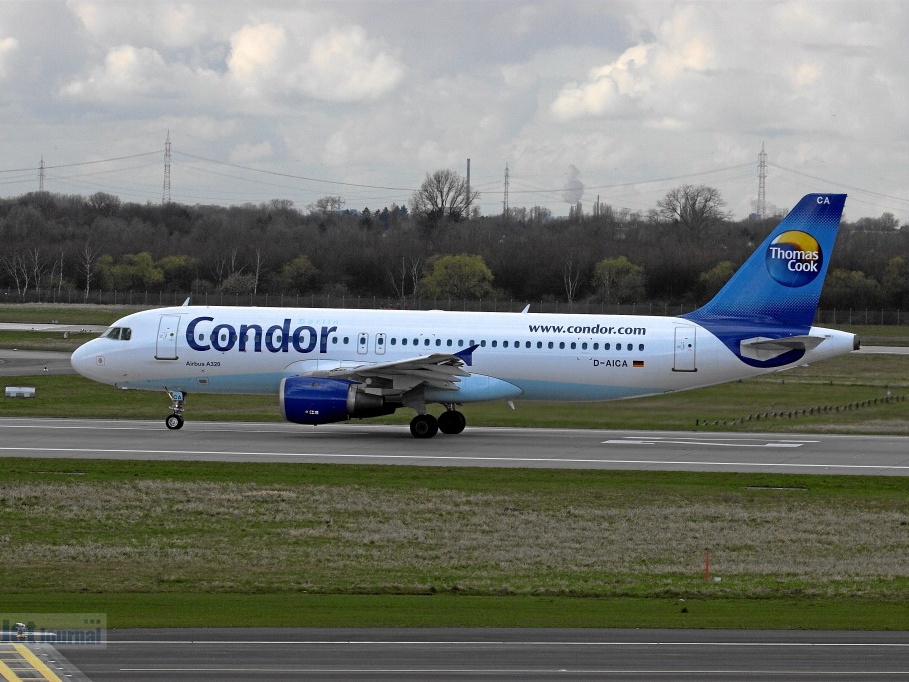 D-AICA A320-212 Condor Berlin (1149 visits) D-AICA A320-212 Condor Berlin