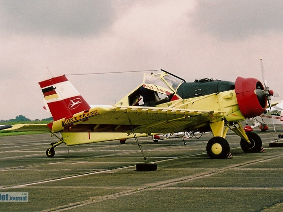 D-FOAA, PZL-106A (1953 Besuche) Stendal/Borstel 2002, (C) Jan Koennig D-FOAA, PZL-106A