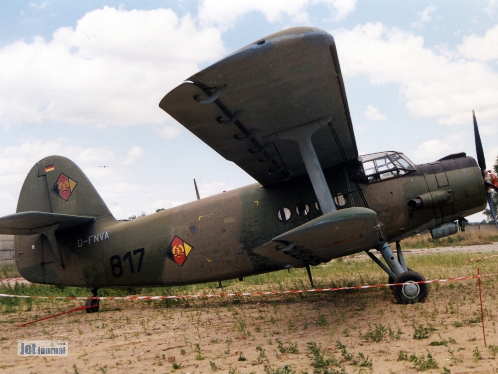D-FNVA ex. 817 NVA, An-2T (1872 Besuche) Perleberg ca. 2000 D-FNVA ex. 817 NVA, An-2T