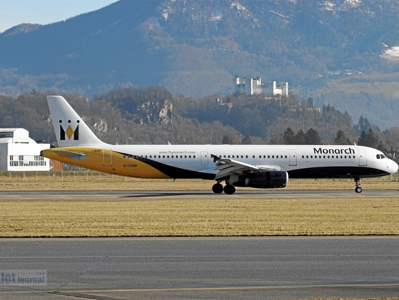 G-OZBI A321-231 Monarch Airlines Salzburg SZG (2003 Besuche) G-OZBI A321-231 Monarch Airlines Salzburg SZG