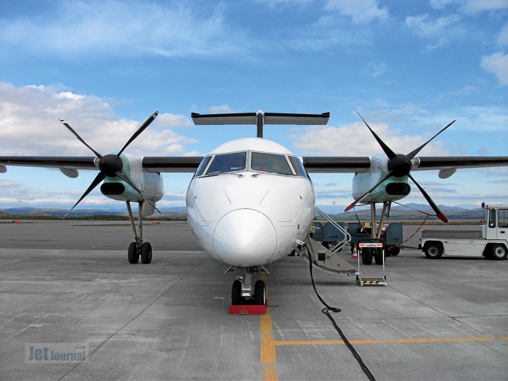 LN-WIU DHC-8 102A Widerøe KKN (3740 Besuche) Kirkenes lufthavn/KKN LN-WIU DHC-8 102A Widerøe KKN