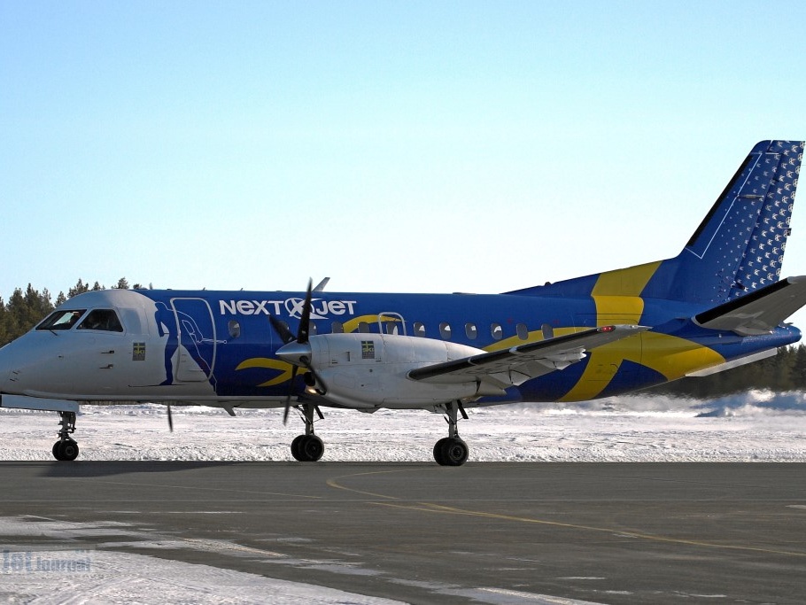 SE-LEP Saab 340A Nextjet Luleå (2429 visitas) SE-LEP Saab 340A Nextjet Luleå