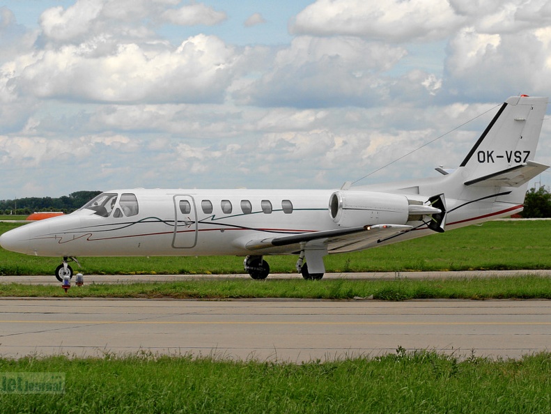 OK-VSZ Cessna 550B Citation Bravo (1401 Besuche) OK-VSZ Cessna 550B Citation Bravo