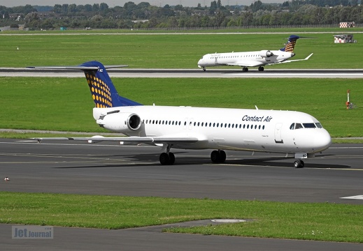 D-AFKC Fokker 100 Contactair