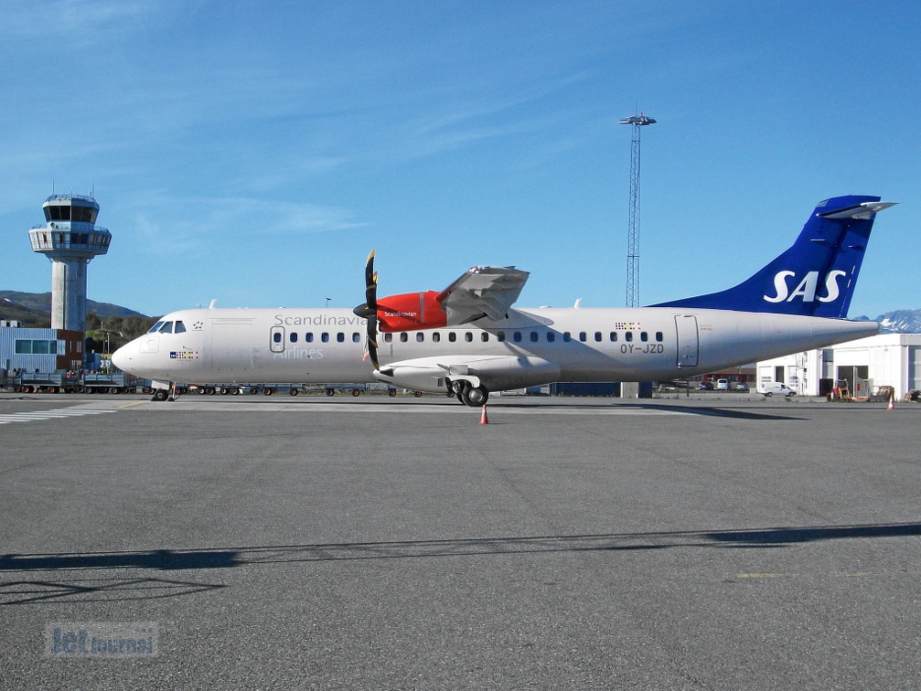 OY-JZD ATR 72-600 SAS lsd from Jettime Tromsø (1236 visites) OY-JZD ATR 72-600 SAS lsd from Jettime Tromsø