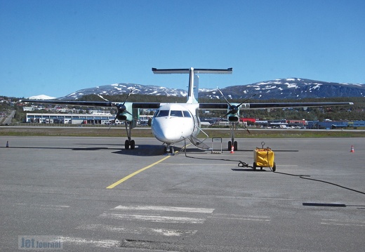 LN-WIL DHC-8 103 Widerøe Tromsø (2579 відвідувань) LN-WIL DHC-8 103 Widerøe Tromsø