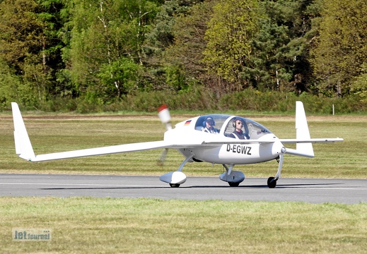 D-EWGZ, SC01 Speed Canard (1825 visingar) Flugplatz Uelzen EDVU D-EWGZ, SC01 Speed Canard