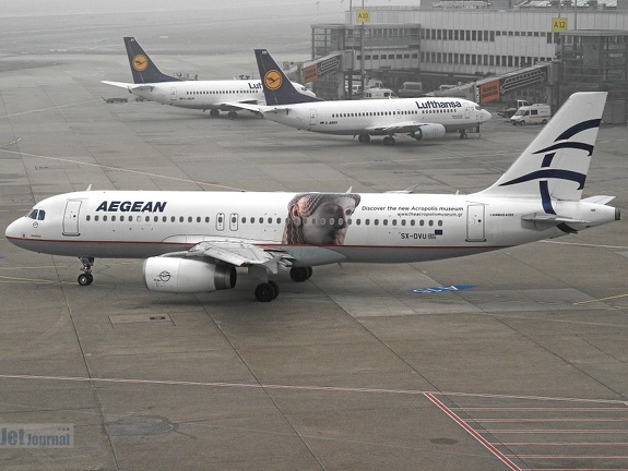 SX-DVU A320-232 Aegean Airlines