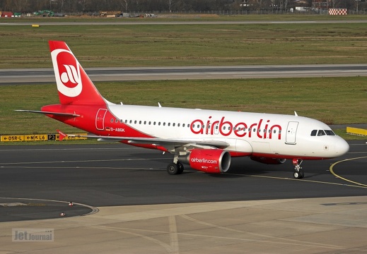 D-ABGK A319-112 Air Berlin DUS