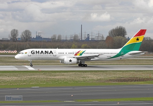 G-STRZ B757-258 Ghana International Airlines