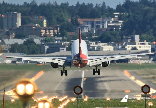 Embraer 190 Helvetic HB- at Zurich Kloten (ZRH)