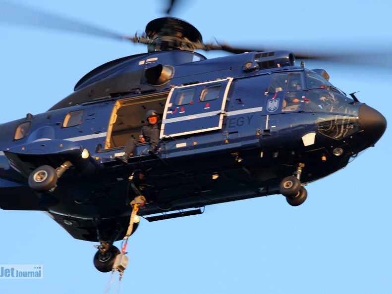 D-HEGY, AS-332L1 Super Puma Bundespolizei (1478 відвідувань) D-HEGY, AS-332L1 Super Puma Bundespolizei