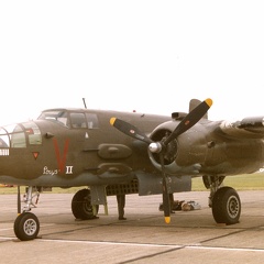 HD346 ND-V "Lotys II" B-25J Mitchell (2360 visitas) Seriennummer 44-29507, Stendal/Borstel 1999 HD346 ND-V "Lotys II" B-25J Mitchell
