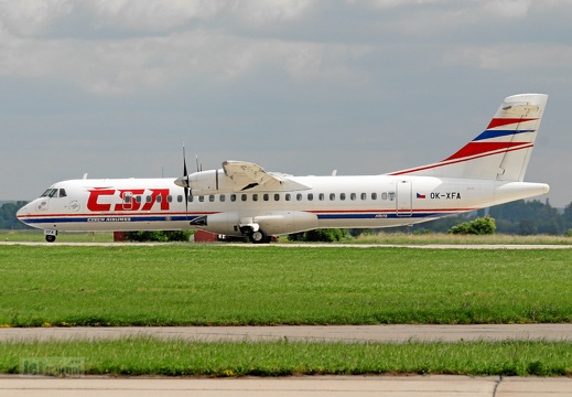OK-XFA ATR 72-202 CSA (1527 odwiedzin) OK-XFA ATR 72-202 CSA