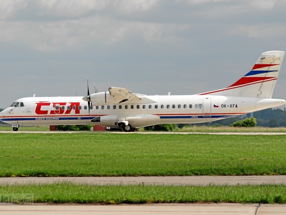 OK-XFA ATR 72-202 CSA (1628 visitas) OK-XFA ATR 72-202 CSA
