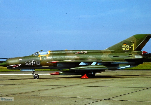 23+15, ex. 510 NVA, MiG-21MF