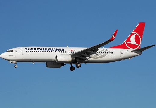 TC-JGU B737-8F2 Turkish Airlines DUS