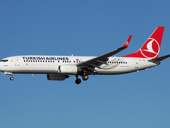 TC-JGU B737-8F2 Turkish Airlines DUS (2164 Besuche) TC-JGU B737-8F2 Turkish Airlines DUS