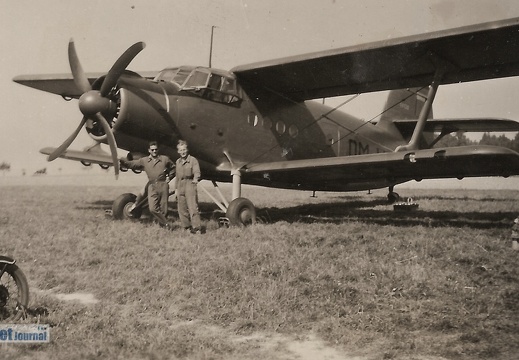 An-2, DM-? (1224 Besuche) Historische Aufnahme einer zivilen An-2 in der DDR mit DM Kennung. Der Rest der Kennung ist leider n... An-2, DM-?