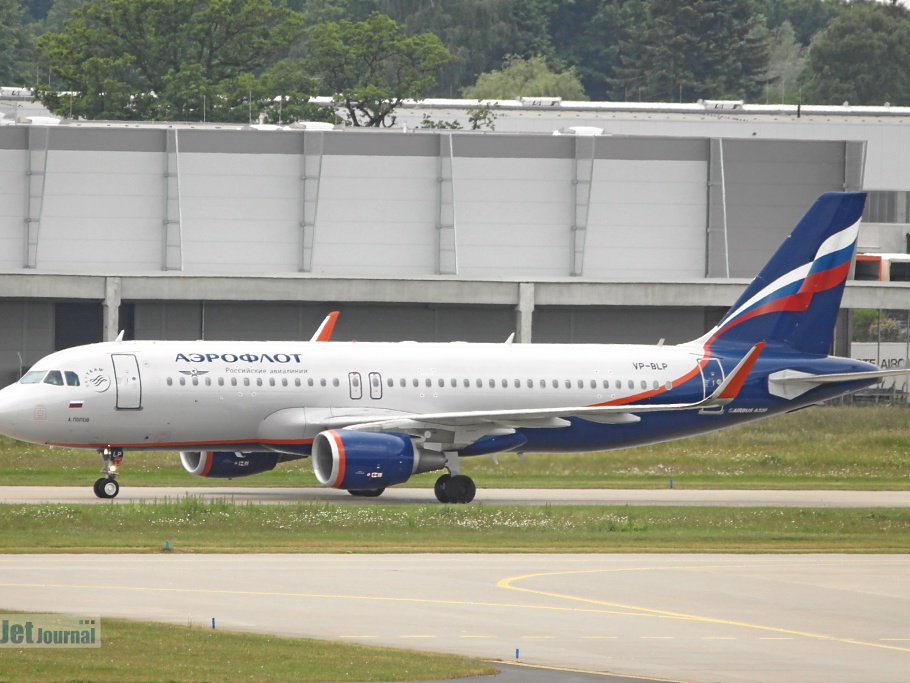 VP-BLP, Airbus A320, Aeroflot (2273 Besuche) Hannover, HAJ VP-BLP, Airbus A320, Aeroflot