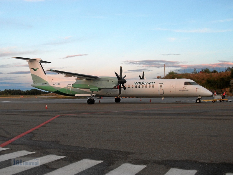 LN-WDK DHC-8 402 Widerøe TRF (2765 Besuche) Sandefjord Torp/TRF LN-WDK DHC-8 402 Widerøe TRF
