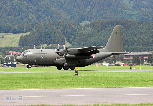 8T-CA C-130K Bundesheer (1973 visitas) Airpower 09 Zeltweg 8T-CA C-130K Bundesheer
