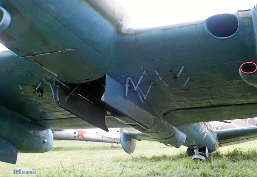 Petljakow Pe-2, Ansicht von unten (1548 visingar) Petljakow Pe-2, Ansicht von unten