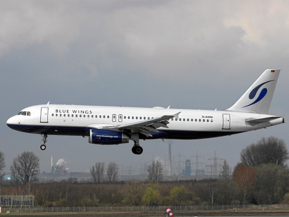 D-ANNI A320-232 Blue Wings (1106 Besuche) D-ANNI A320-232 Blue Wings