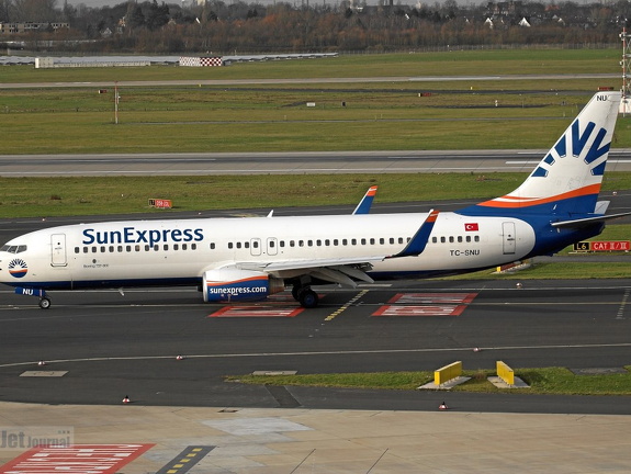 TC-SNU B737-8HC SunExpress DUS (1364 Besuche) TC-SNU B737-8HC SunExpress DUS
