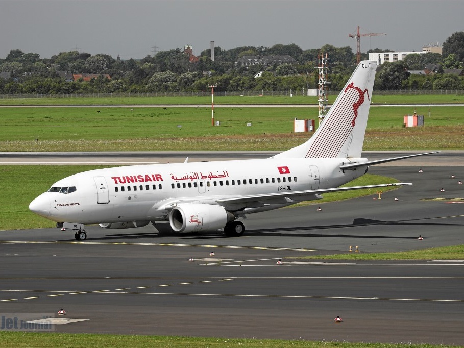 TS-IOL B737-6H3 Tunisair (1181 visite) TS-IOL B737-6H3 Tunisair