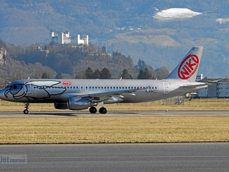 OE-LEA A320-214 Niki Salzburg SZG (2177 visits) OE-LEA A320-214 Niki Salzburg SZG
