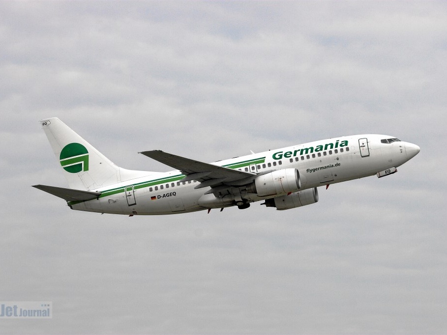 D-AGEQ B737-75B Germania (1970 Besuche) D-AGEQ B737-75B Germania