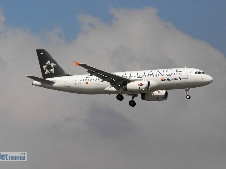 EC-IPI A320-232 Spanair (3404 visingar) Frankfurt FRA/EDDF EC-IPI A320-232 Spanair