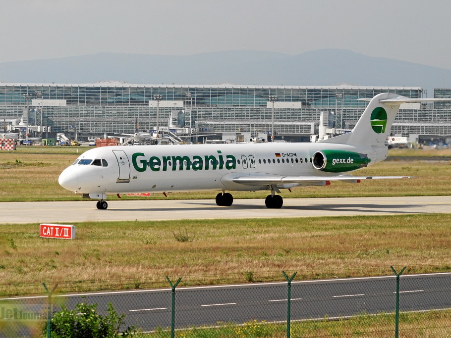 D-AGPM Fokker 100 DBA DI BAG (1461 visitas) D-AGPM Fokker 100 DBA DI BAG