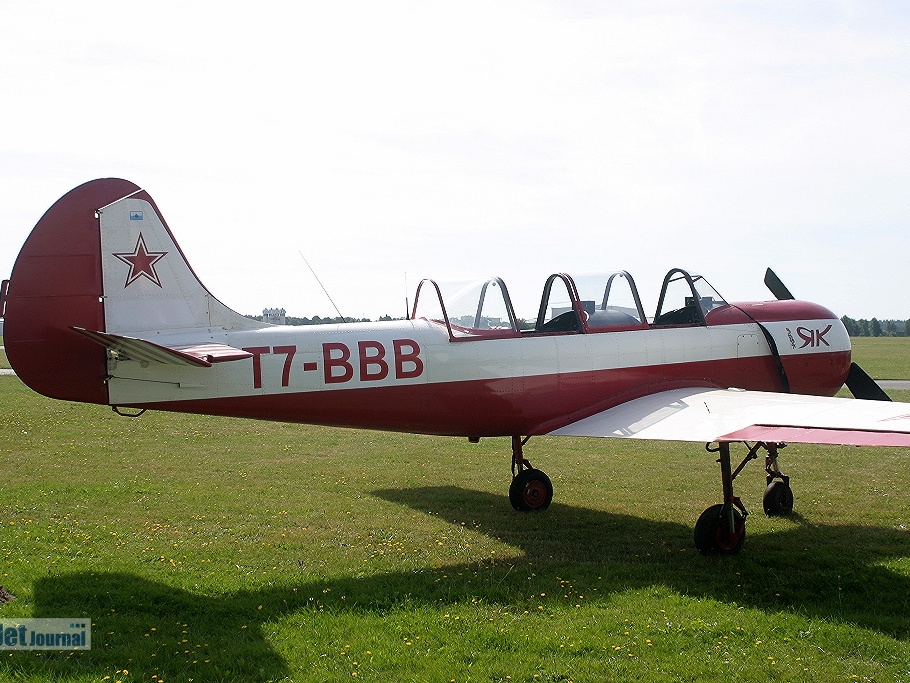 T7-BBB, Jak-52 (1417 Besuche) T7-BBB, Jak-52