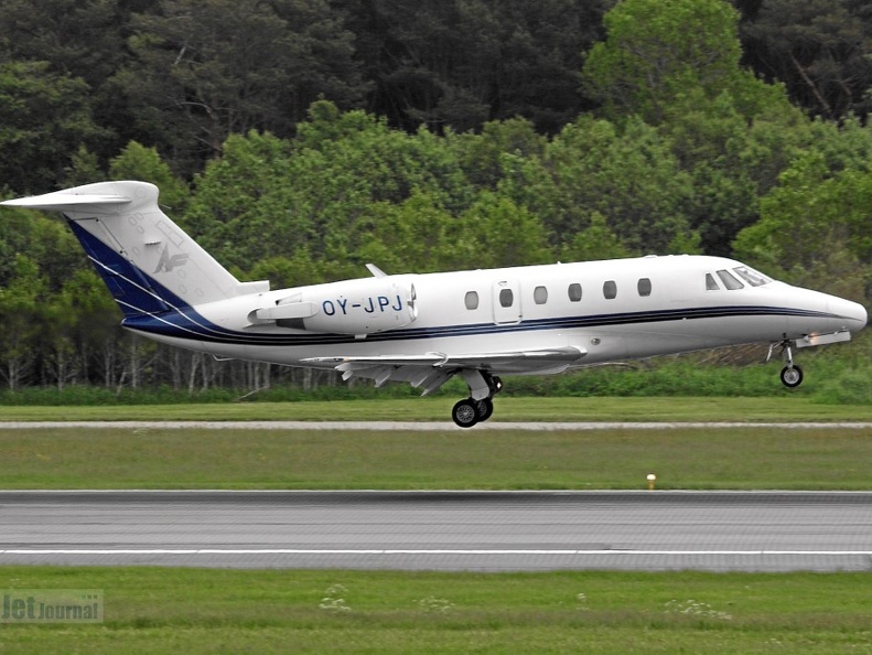 OY-JPJ Cessna Citation 650 III (2251 відвідувань) OY-JPJ Cessna Citation 650 III
