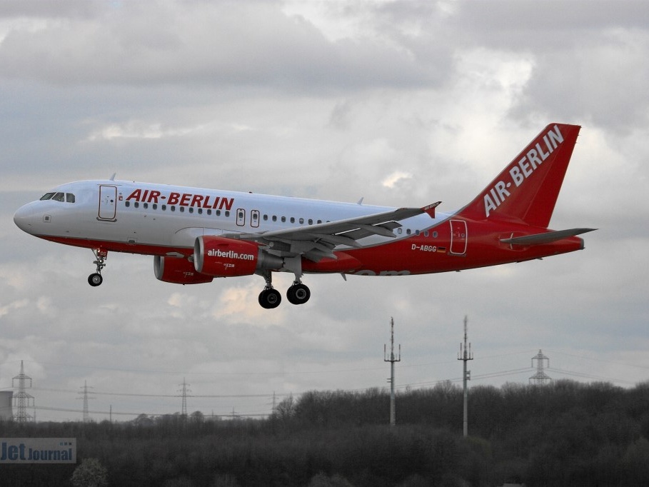 D-ABGG A319-111 Air Berlin