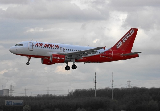 D-ABGG A319-111 Air Berlin