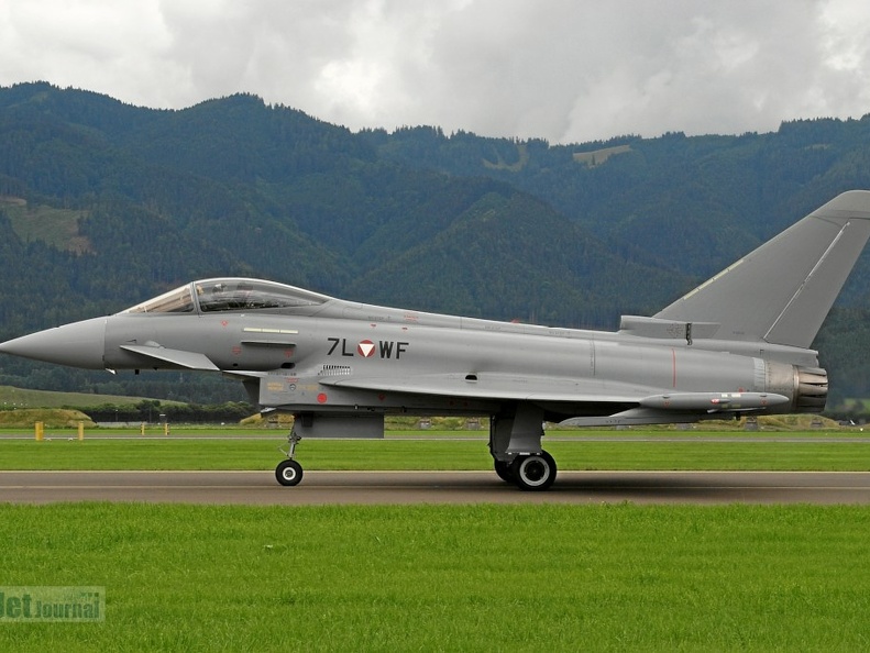 7L-WF EF2000 Bundesheer (866 visitas) Airpower 09 Zeltweg 7L-WF EF2000 Bundesheer
