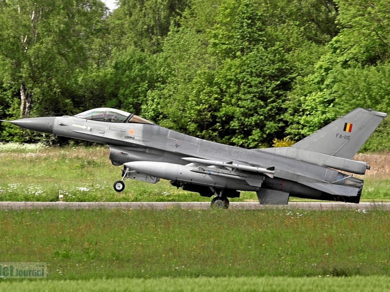 FA-119 F-16AM 10w BAC (2205 odwiedzin) TLP Florennes FA-119 F-16AM 10w BAC