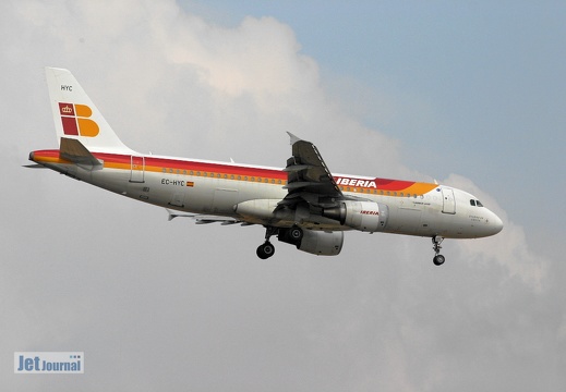EC-HYC A320-214 Ciudad de Centa Iberia