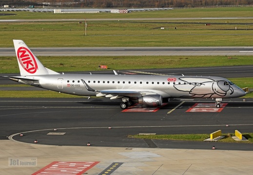 OE-IXG Embraer 190AR Niki DUS