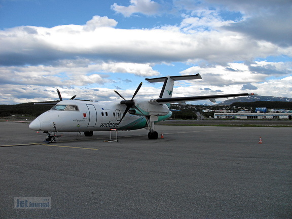 LN-WIE DHC-8 103 Widerøe Tromsø (2589 visitas) LN-WIE DHC-8 103 Widerøe Tromsø