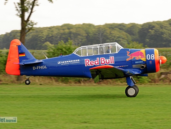 D-FHGL, North American T-6 (1497 Besuche) Flugtag Weser/Wümme 2010 D-FHGL, North American T-6