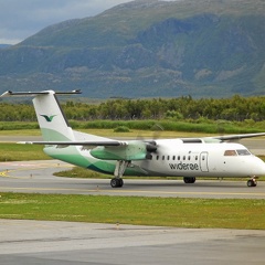 LN-WFS DHC-8 311B Widerøe BNN (2810 visitas) LN-WFS DHC-8 311B Widerøe BNN