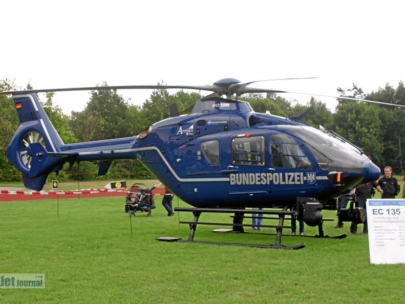 D-HVBE, EC-135T2 Bundespolizei (1415 відвідувань) D-HVBE, EC-135T2 Bundespolizei