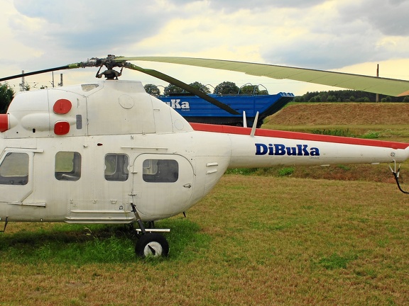 Mil Mi-2 (1355 odwiedzin) MI-2 "DIBUKA", Standort Seehausen/Altmark Mil Mi-2